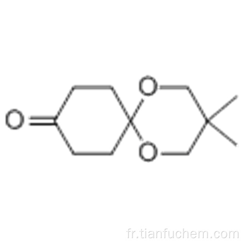 1,5-Dioxaspiro [5.5] undecan-9-one, 3,3-diméthyl- CAS 69225-59-8
